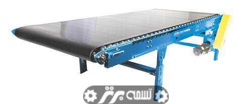 تسمه نقاله تخت غلتکی